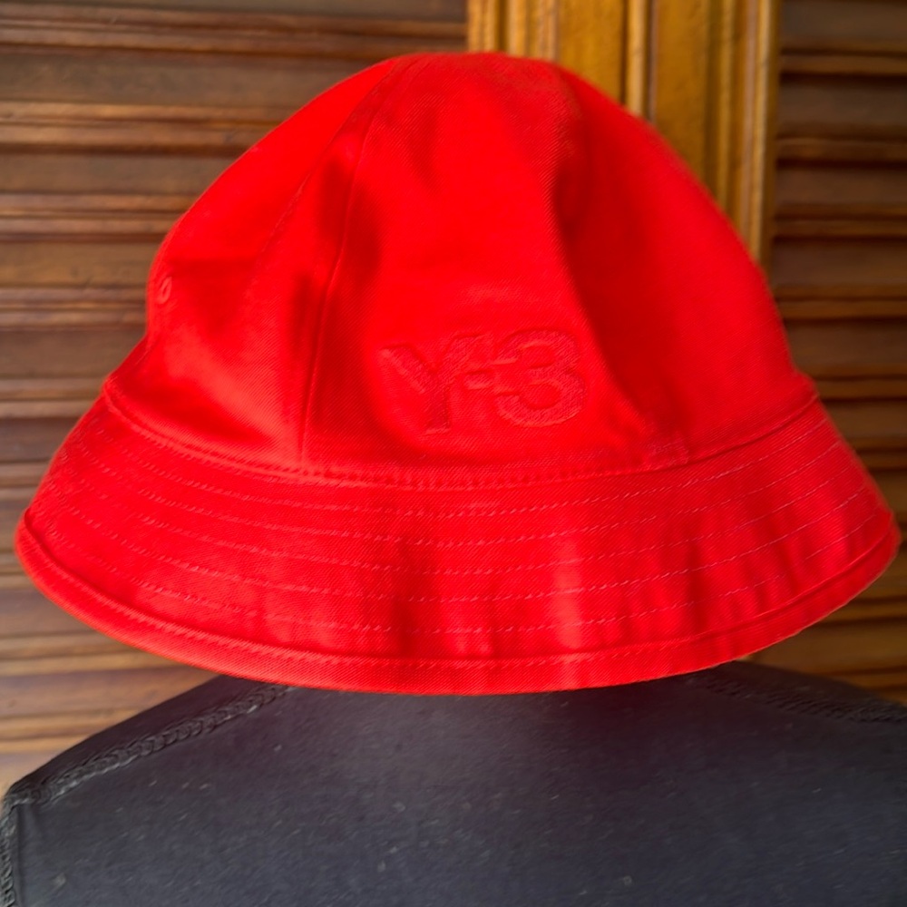 Y-3 Yohji Yamamoto Interchangeable Bucket Hat With Embossed Y3 Logo